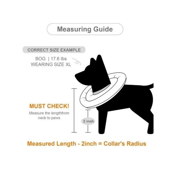 Dog Cones Small Dogs Comfortable Adjustable Soft Dog Cone After Surgery - Picture 4 of 7